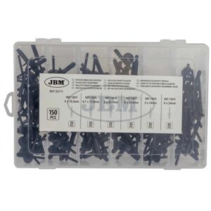 Set plastičnih zakovica 150kom JBM52711