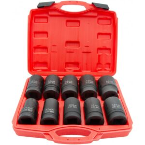 Set udarnih nasadnih kratkih kljuceva 1" 10kom RT-021K