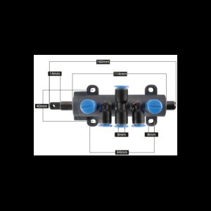 5-smerni ventil T-oblik 260056