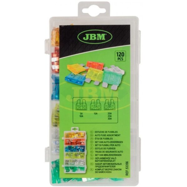 Set auto osiguraca 120kom JBM53356