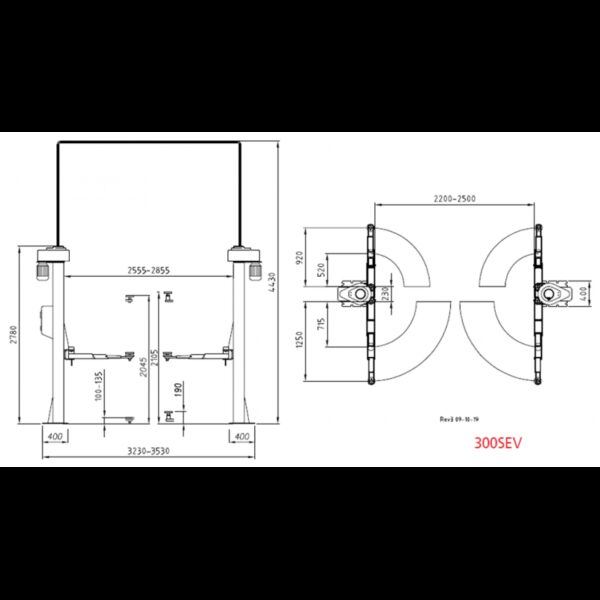 Dvostubna dizalica 3T elektromehanička 300s