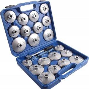 Set ključeva za uljne filtere šolje 23kom aluminijumski 64111