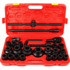 Set udarnih ključeva 3/4" i 1" sa racnom i produzetcima 26kom RT-051K
