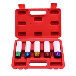Set dugih udarnih ključeva za Alu felne 1/2" 5kom RT-026K