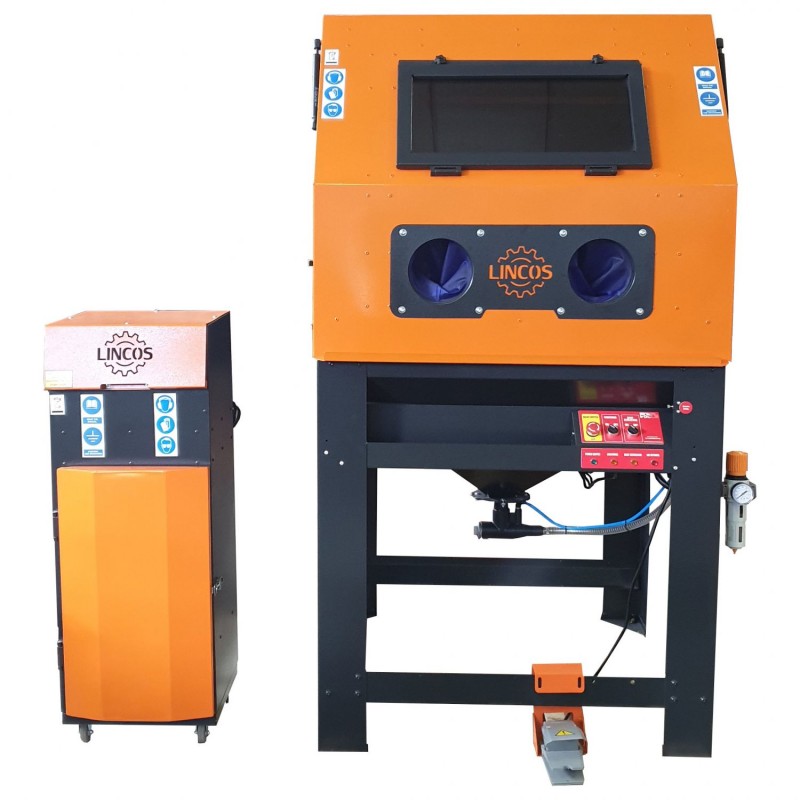 Peskara kabinet 1200L sa ciklonskim rezervoarom SBC1200E Peskara kabinet 1200L sa ciklonskim rezervoarom SBC1200E
