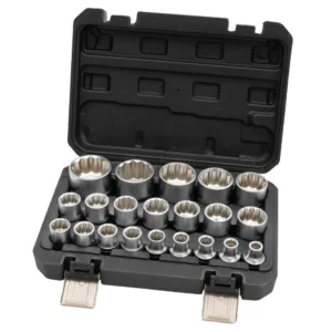 Set nasadnih ključeva 12-ugaonih 1/2" kratki 21kom DK-122110