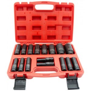 Set udarnih nasadnih dugih ključeva 1/2" 16kom RT-016K