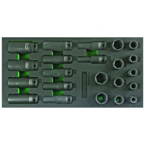 Set nasadnih udarnih ključeva 1/2" 22kom S03A4122KV